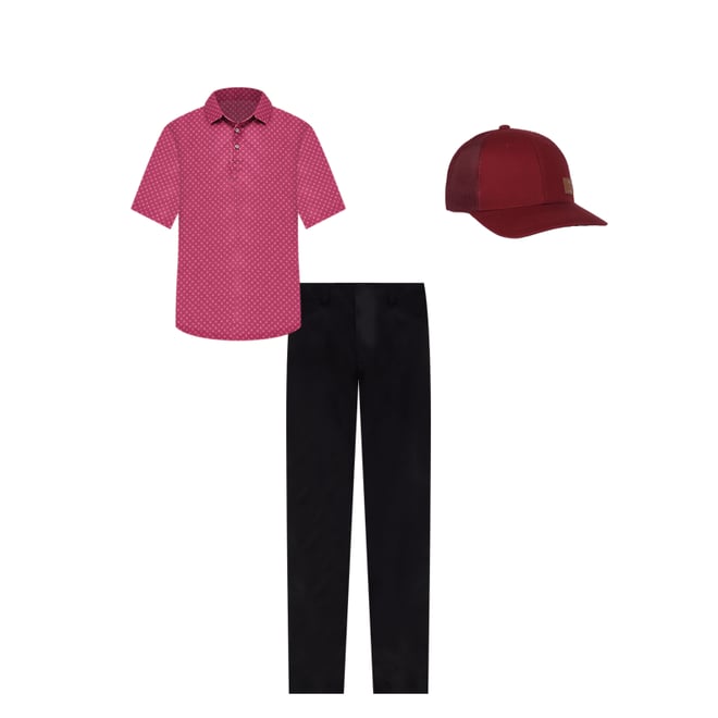 美中古 L goold golf rockers wide easy PANTS