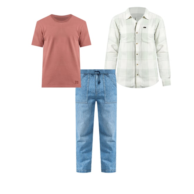 【U LAN】Forest Carpenter Wide String Pants Forest carpenter wide string pants - U LAN