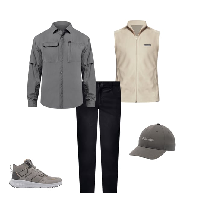 Men's Black Mesa™ 5 Pocket Chino Pants | Columbia Sportswear