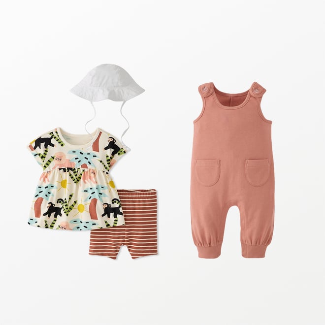 ☆neann☆ FOIL PRINT BABY TUNIC TOP ☆neann☆ FOIL PRINT