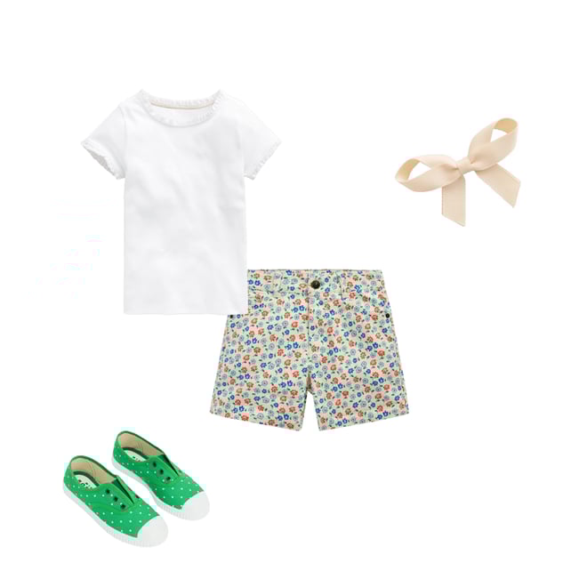 6th bundle featuring 3 items which compliment Short Sleeve Ribbed T-shirt-White