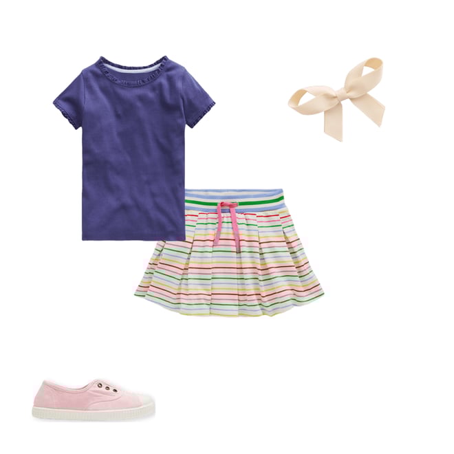 1st bundle featuring 3 items which compliment Short Sleeve Ribbed T-shirt-Starboard Blue