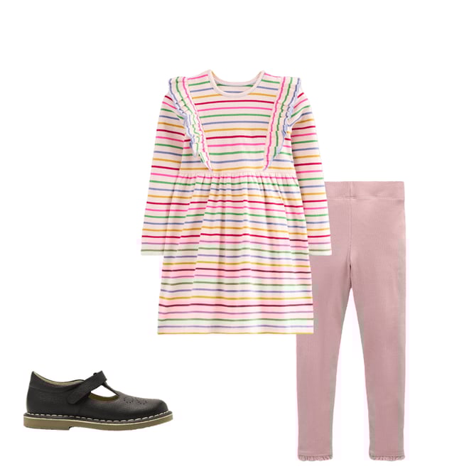 3rd bundle featuring 2 items which compliment Ribbed Leggings-Vintage Pink