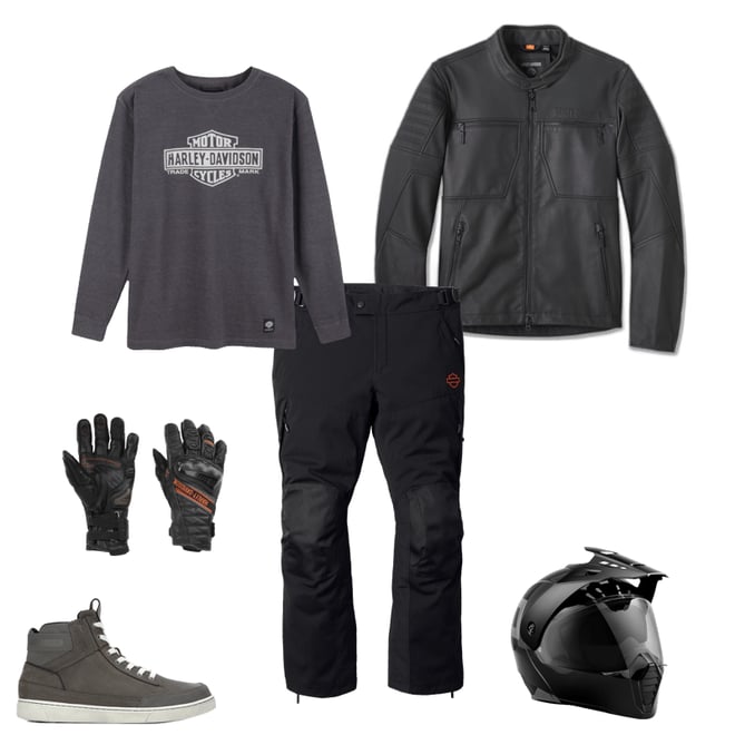 お歳暮 時期 Gauntlet Adventure Passage Waterproof Men's Gloves Harley | その他