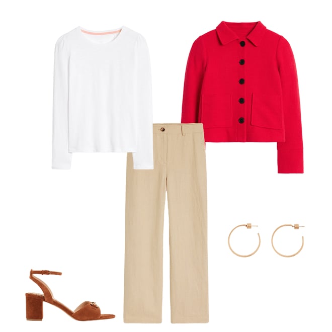 6th bundle featuring 4 items which compliment Knightsbridge Swing Jacket