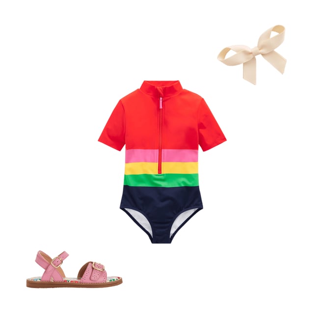 2nd bundle featuring 2 items which compliment Leather Buckle Sandals-Sea Pink