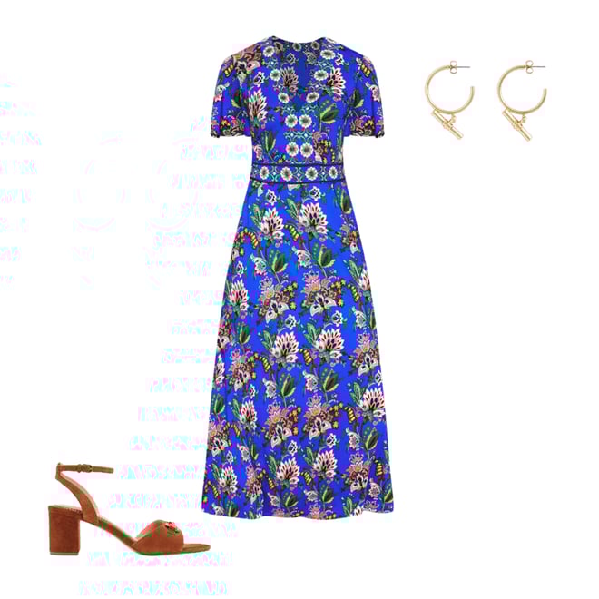 2nd bundle featuring 2 items which compliment Ellie Flutter Maxi Tea Dress