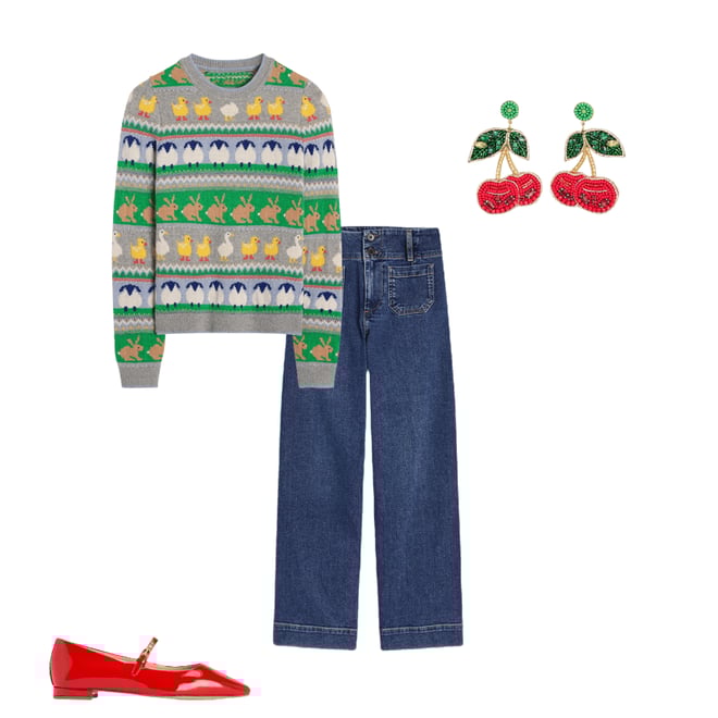 2nd bundle featuring 3 items which compliment Edie Fair Isle Jumper