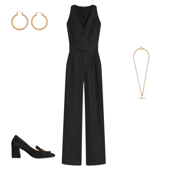 ZESICA Adjustable Straps Sleeveless Wide Leg Oversized Linen Jumpsuit –  zesica