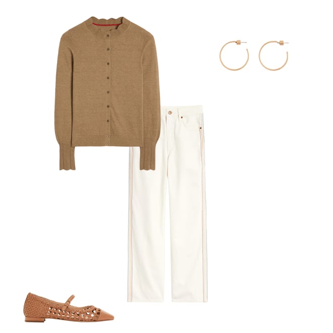 5th bundle featuring 3 items which compliment Imi Scalloped Cardigan