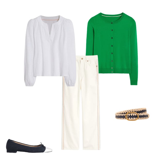 4th bundle featuring 4 items which compliment Whipstitch Classic Belt-Navy/Ivory