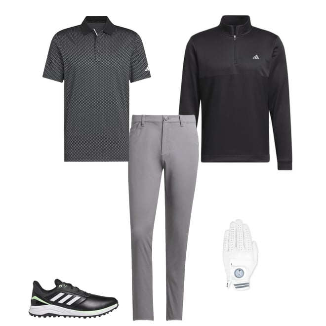 adidas Solarmotion Spikeless 24 Golf Shoes Core Black/Cloud