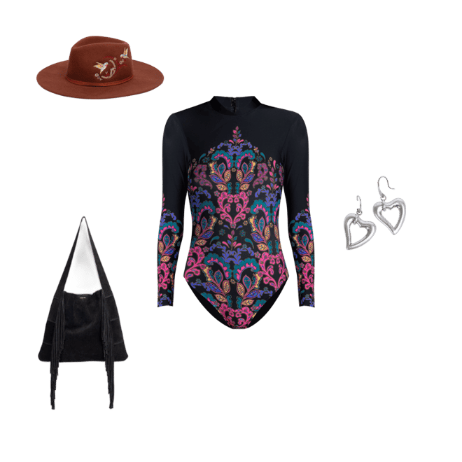 Buy FATIMA CROSS OVER NECK SURF ONE PIECE | Johnny Was
