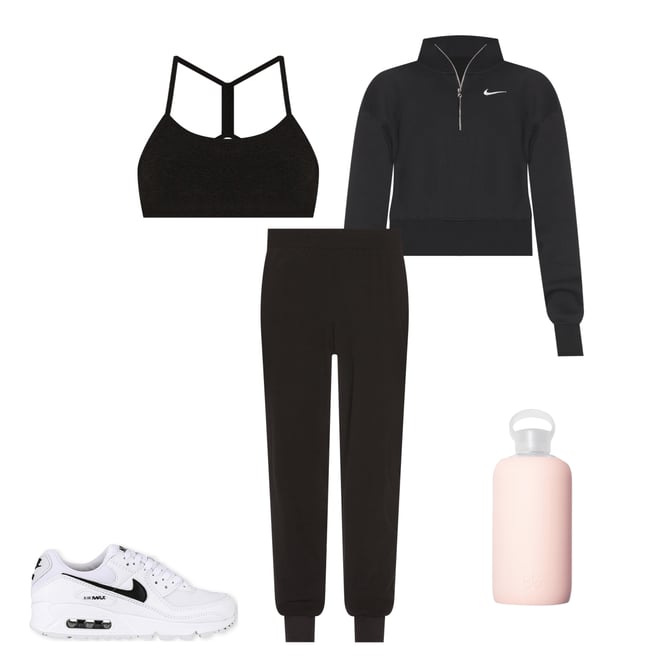 2nd bundle featuring 4 items which compliment Crop Quarter Zip Sweatshirt