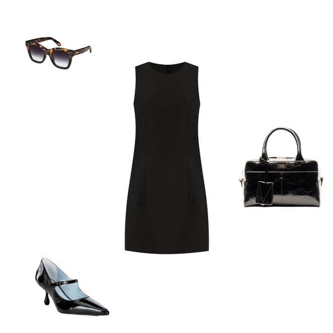 navy blue dress for baby girl Gianni Bini Emma Solid Crepe Structured Sleeveless A-Line Mini Dress at  CoolSprings Galleria in Franklin, TN