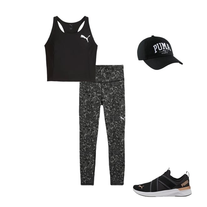 40/- C SJ+C MESH COMBI NET LEGGINGS(S black): Vintage 1.1