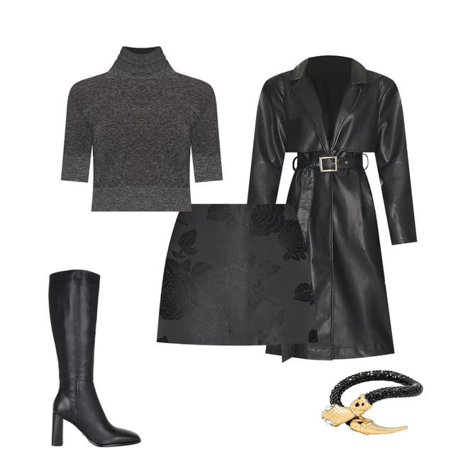 3rd bundle featuring 4 items which compliment Rylee Heeled Boot