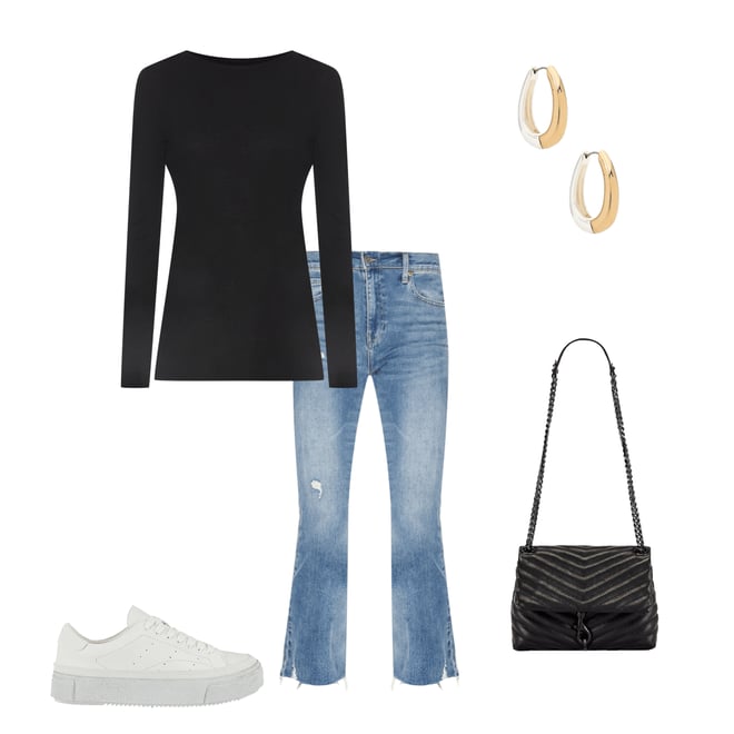 1st bundle featuring 4 items which compliment Lennon High Rise Cropped Boot