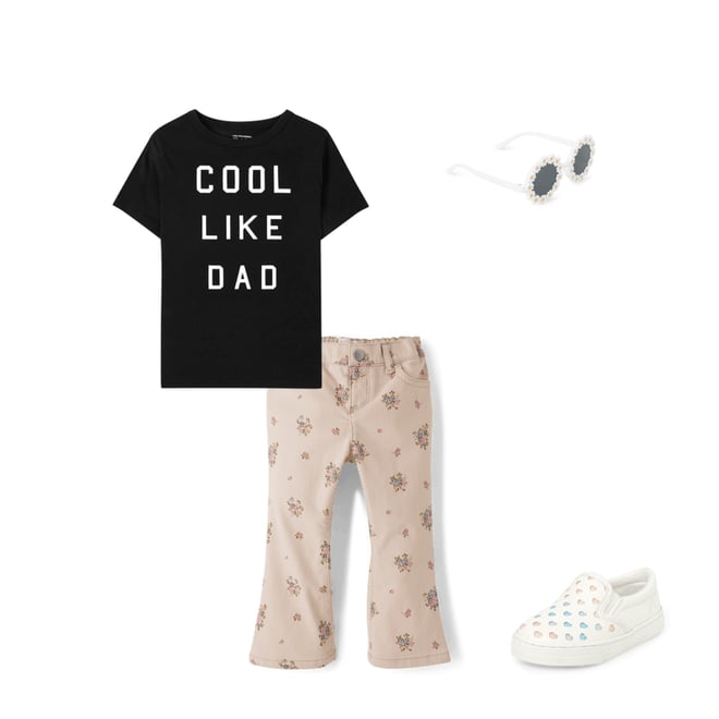 1st bundle featuring 3 items which compliment Baby And Toddler Matching Family Cool Like Dad Graphic Tee
