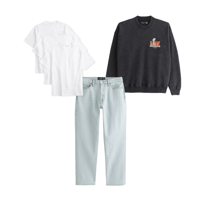 Super Bowl Graphic Crew Sweatshirt