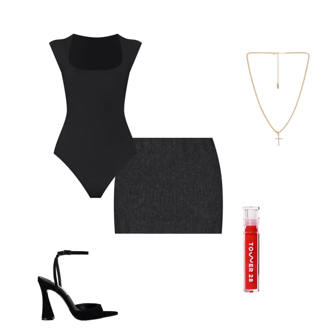3rd bundle featuring 4 items which compliment Annabelle Knit Skirt