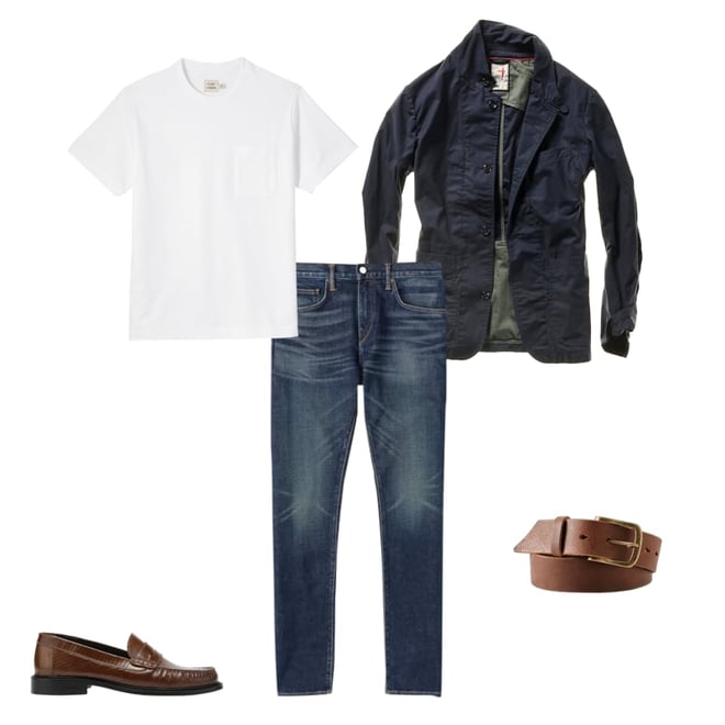 遼太 Hiroshi Kato The Scissors Slim Tapered Stretch Selvedge
