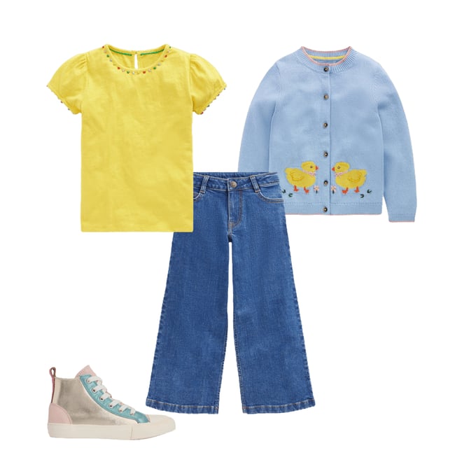 2nd bundle featuring 3 items which compliment Evelyn Strickjacke mit lustigem Motiv