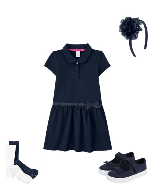 5th bundle featuring 3 items which compliment Girls Pointelle Bow Tights 2-Pack