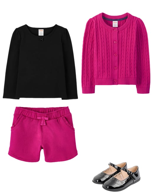 2nd bundle featuring 3 items which compliment Girls Tee Shirt