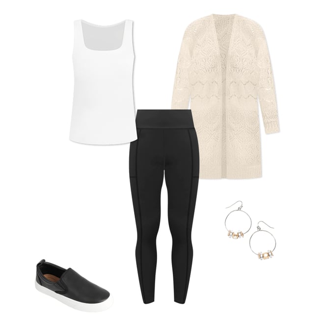 Black Super High Rise Luxe Pocket Legging