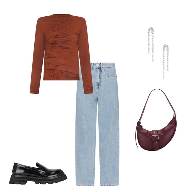 ★8 Other Reasons★ショルダーバッグ カラー: Burgundy 8 Other Reasons ショルダーバッグ - Burgundy | REVOLVE