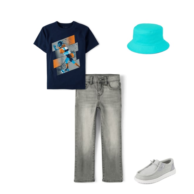 10th bundle featuring 3 items which compliment Boys Straight Jeans