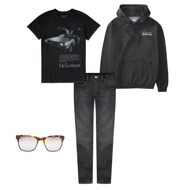 DeLorean Relaxed Graphic Tee