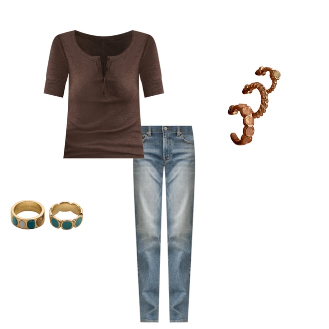 STONE RING SET
