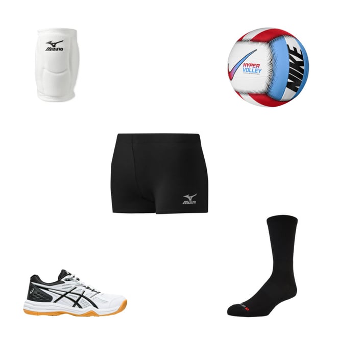 mizuno core flat front vortex hybrid volleyball shorts