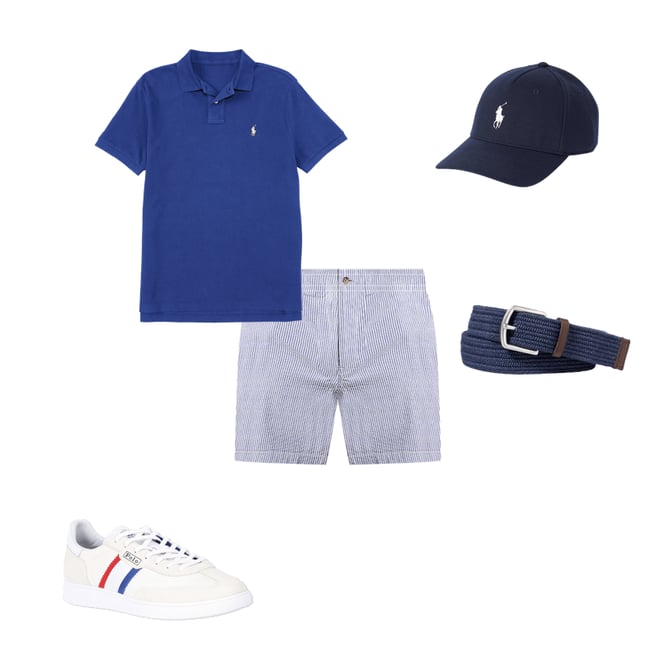 Polo Ralph Lauren Classic Fit Prepster Seersucker 6