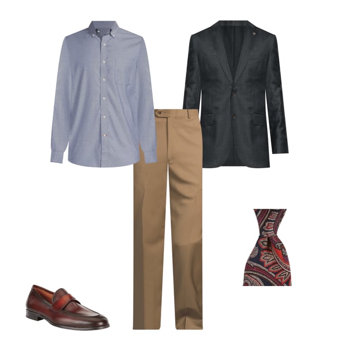 Cremieux Modern Fit Fancy Pattern Sport Coat | Dillard's