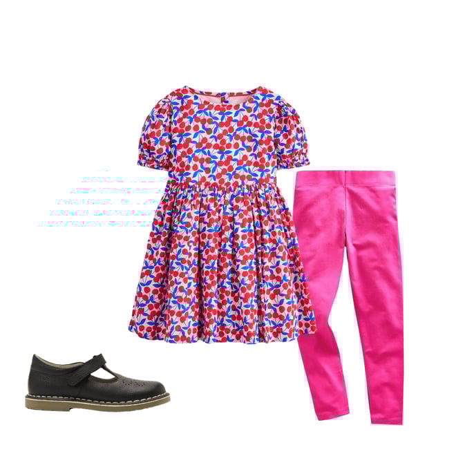 2nd bundle featuring 2 items which compliment Madeline Woven Dress-Chalk Pink Cherries