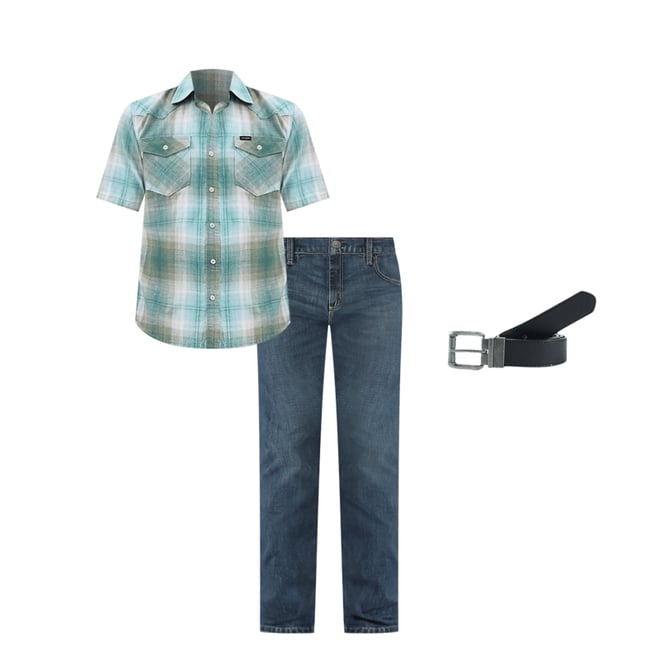 Men's Wrangler Retro® Relaxed Fit Bootcut Jean in Rocky Top