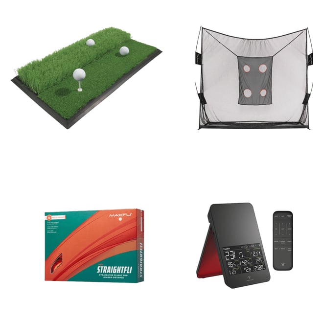 Maxfli Dual Height Golf Hitting Mat | Golf Galaxy