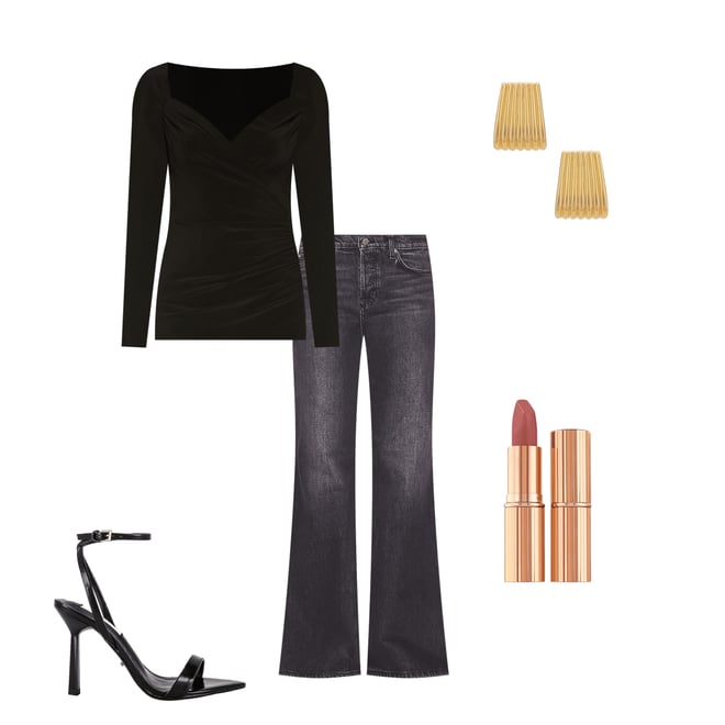 3rd bundle featuring 4 items which compliment Jade Low Rise Relaxed Flare