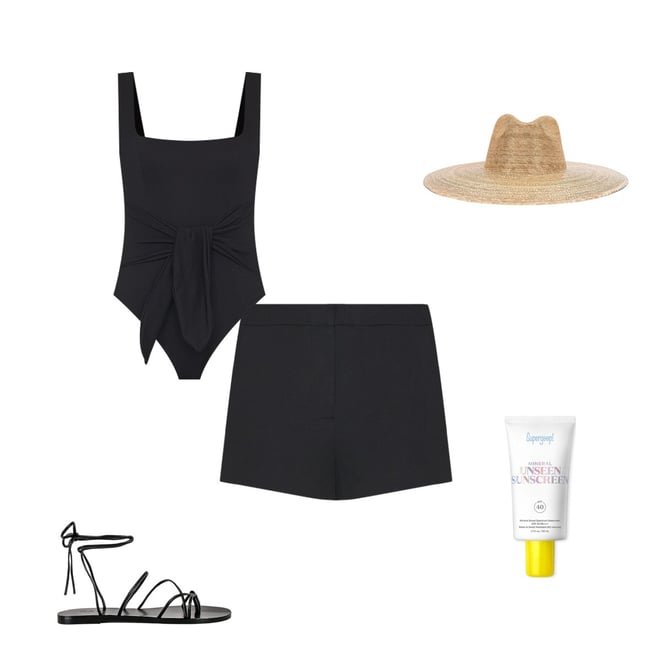 Palma Fedora - Straw Fedora Hat in Natural | Lack of Color US