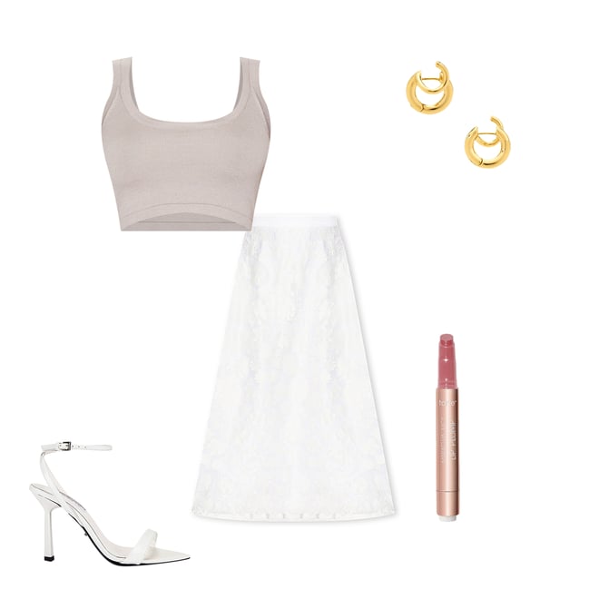 1st bundle featuring 4 items which compliment Beverly Crop Top