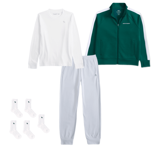 ypb neoknit logo track jacket