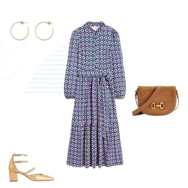 2nd bundle featuring 3 items which compliment Multi Strap Block Heel Pump
