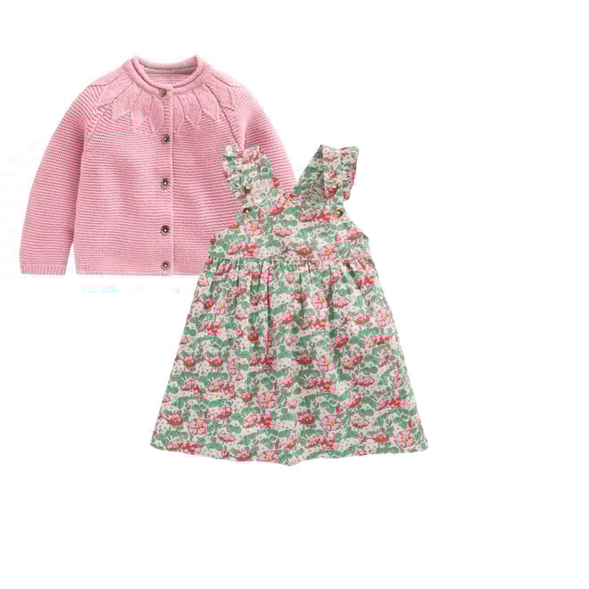 1st bundle featuring 1 items which compliment Nostalgic Pinny Dress-Chalk Pink Rose