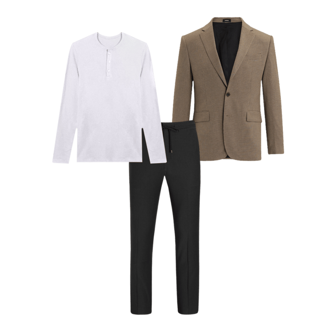 Extra Slim Check Suit Jacket | Express