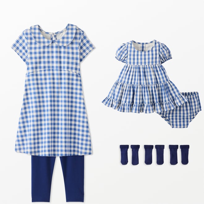 andmary　Hanna check dress ANDMARY】Hanna check dress
