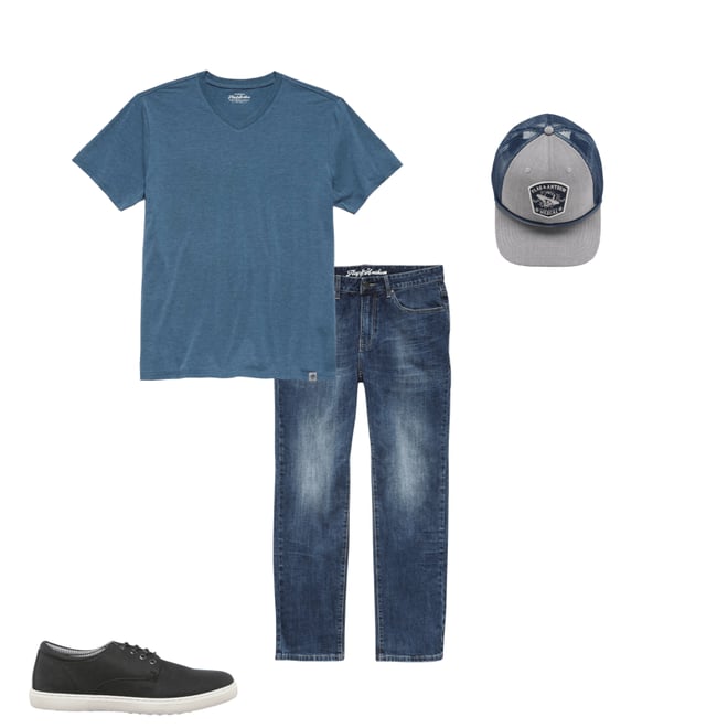 2nd bundle featuring 3 items which compliment Everetts Denim Jean - Nashville Straight Fit - Medium Wash