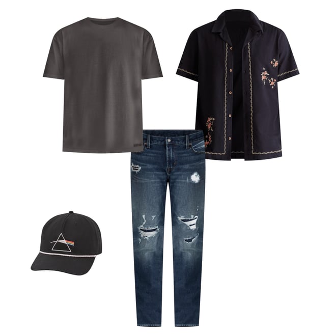 Short Sleeve Embroidered Floral Linen Shirt